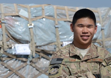 Aerial port Airman makes impression in Afghanistan