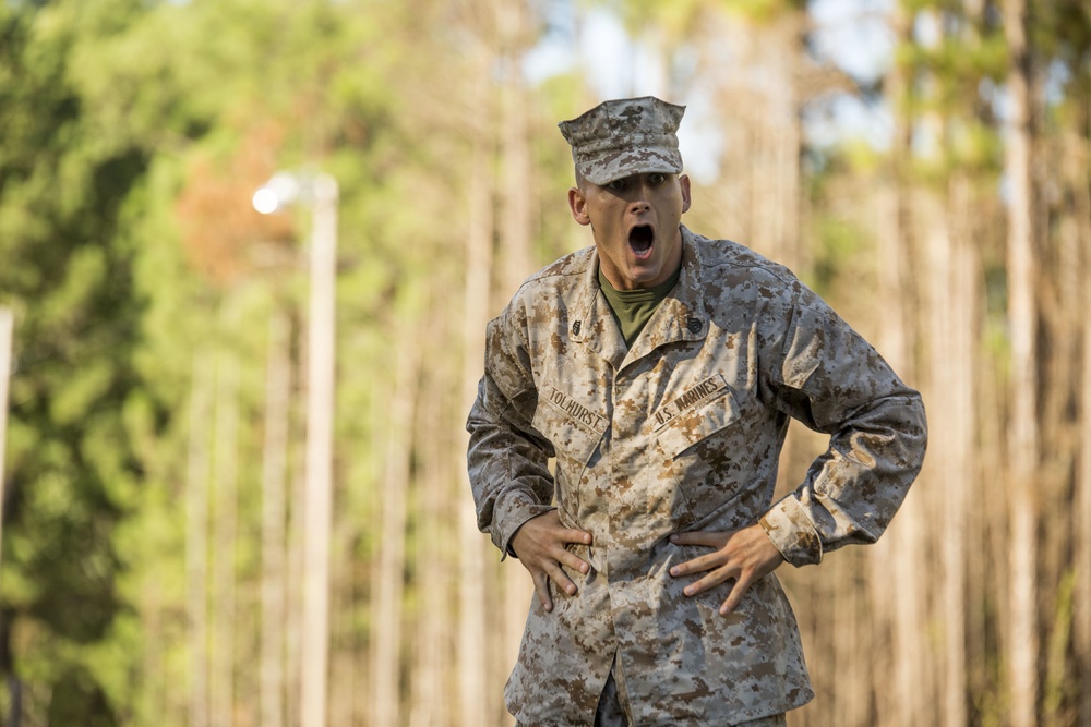 Detroit native a Marine Corps drill instructor on Parris Island