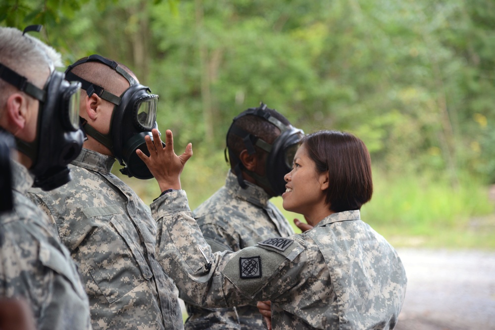 52nd Signal Battalion CBRN gas chamber