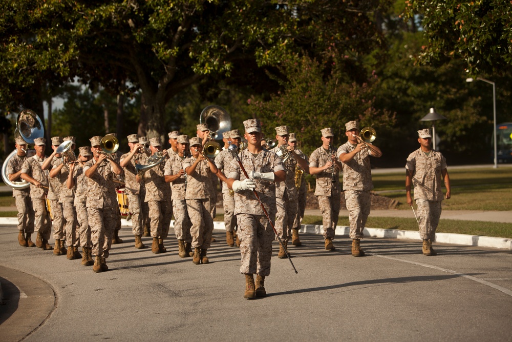 Sgt. Maj. Zickefoose Relief and Appointment