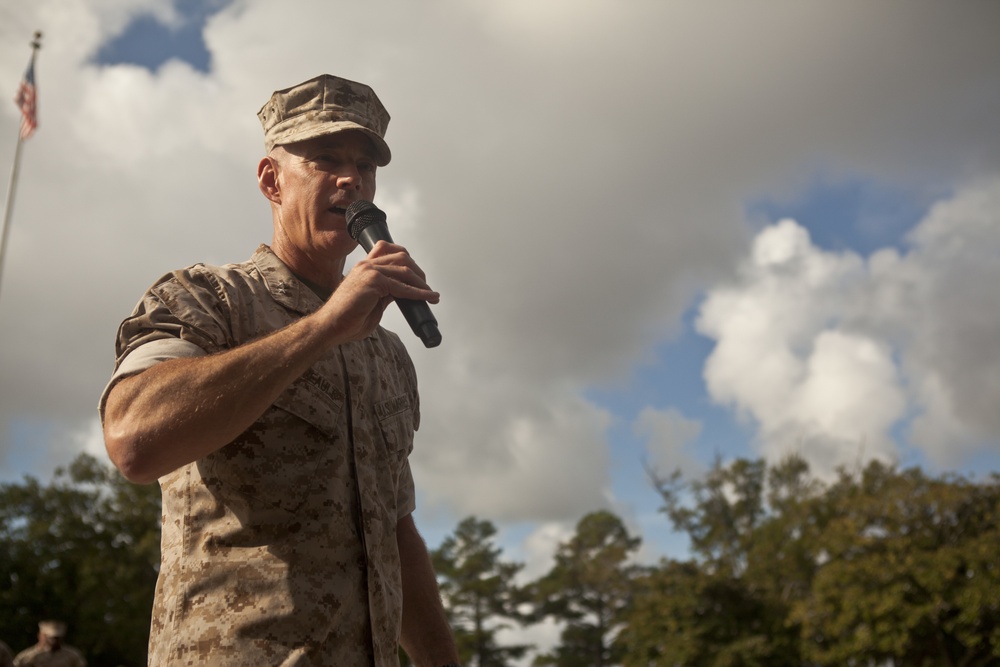 Sgt. Maj. Zickefoose Relief and Appointment