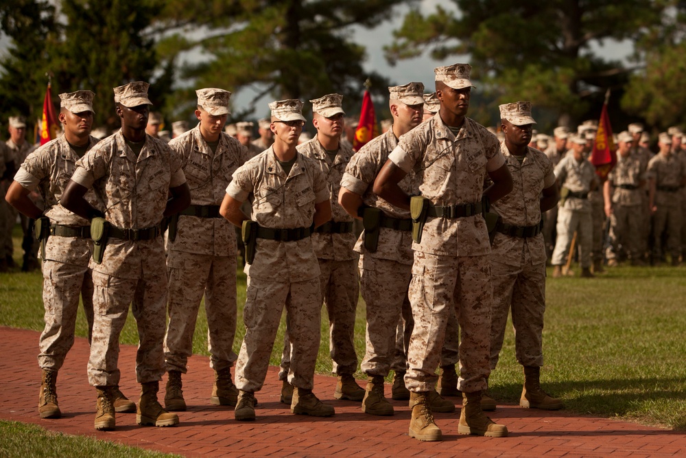 Sgt. Maj. Zickefoose Relief and Appointment