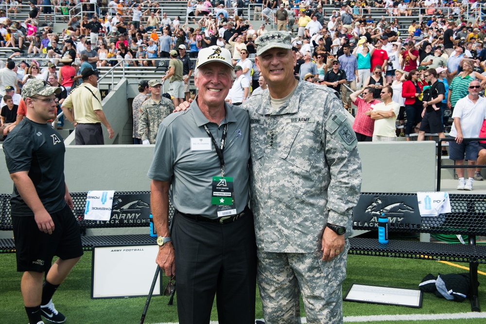 US Army chief of staff visits West Point