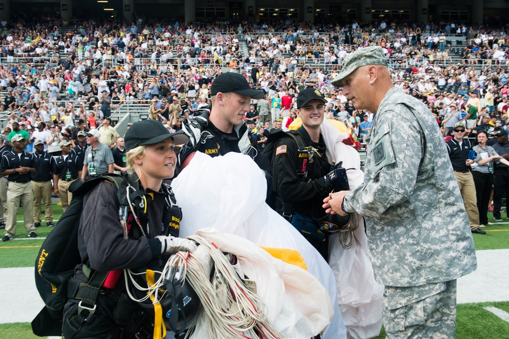 US Army chief of staff visits West Point