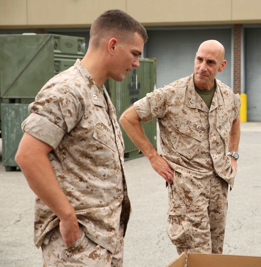 GCEITF receives equipment for mission ahead