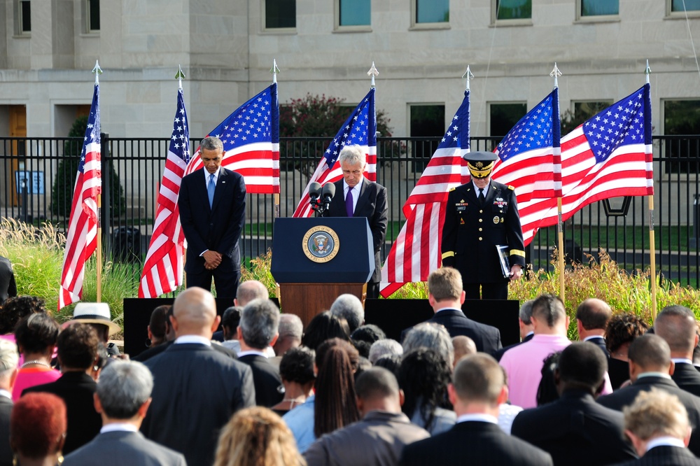 Pentagon 9/11 Memorial Ceremony