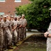 Moment of silence: Ground Combat Element Integrated Task Force Marines, sailors honor 9/11 victims