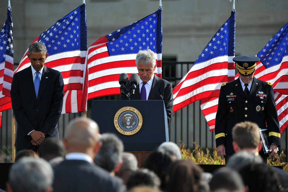 POTUS, SecDef, CJoS pay tribute at Pentagon