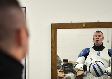 106th Rescue Wing member marches for his country ... and the Galactic Empire