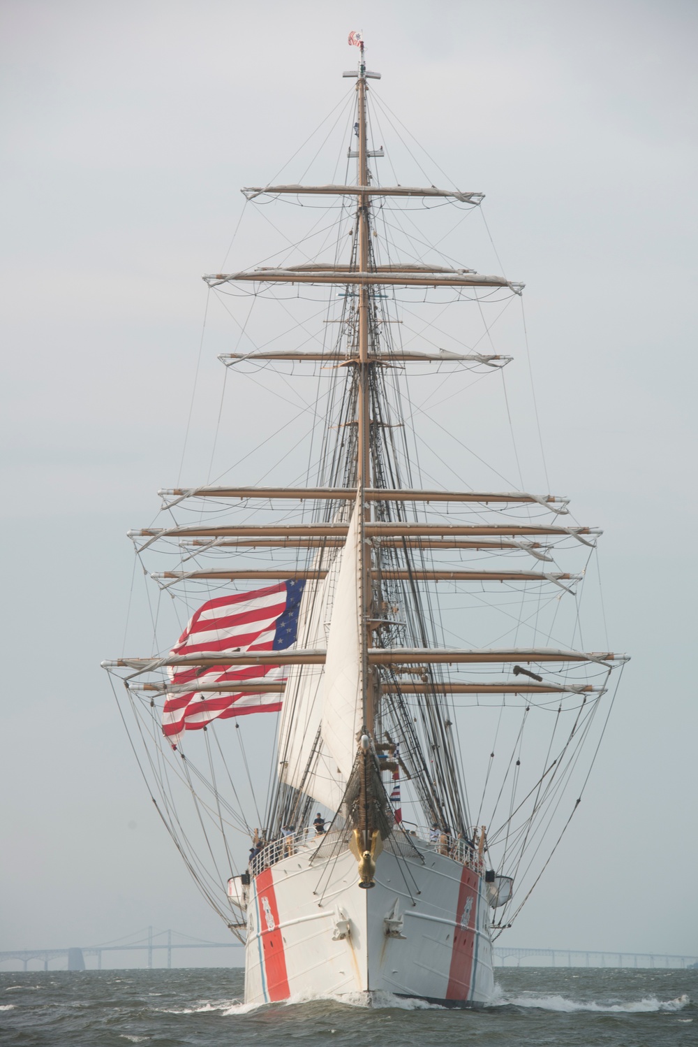 Coast Guard cutter Eagle sails to Baltimore