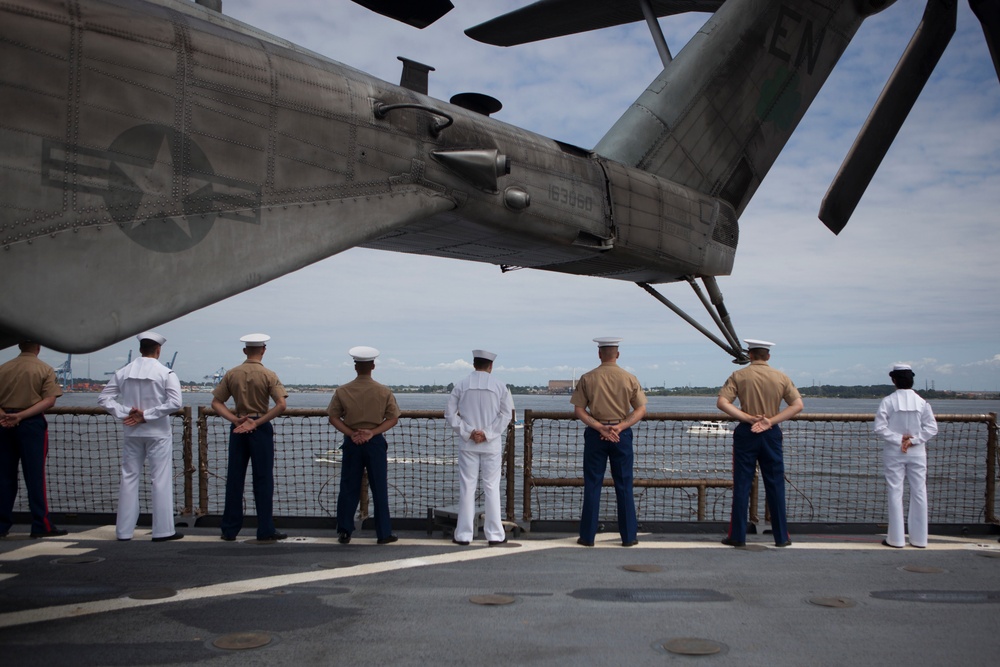 SPMAGTF Baltimore Mans Rails for Star Spangled Spectacular