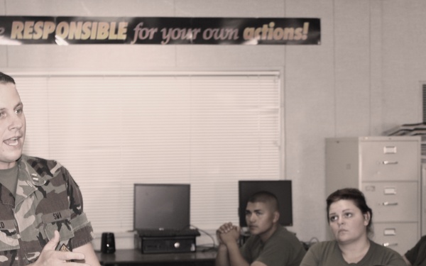 Guard member inspires hope at Stanislaus Military Academy