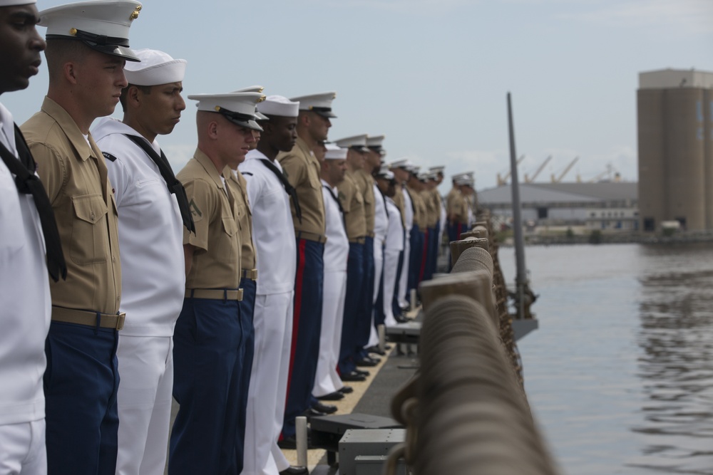 Naval tradition sets tone for fleet week Baltimore