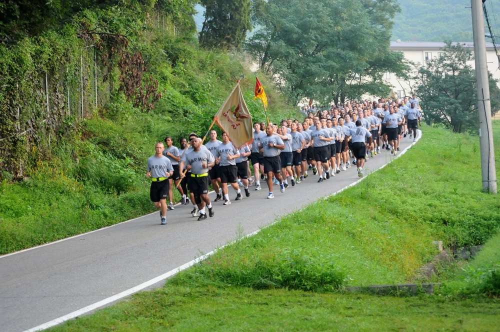 70th Brigade Support Battalion run