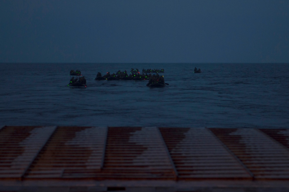 USS Germantown operations