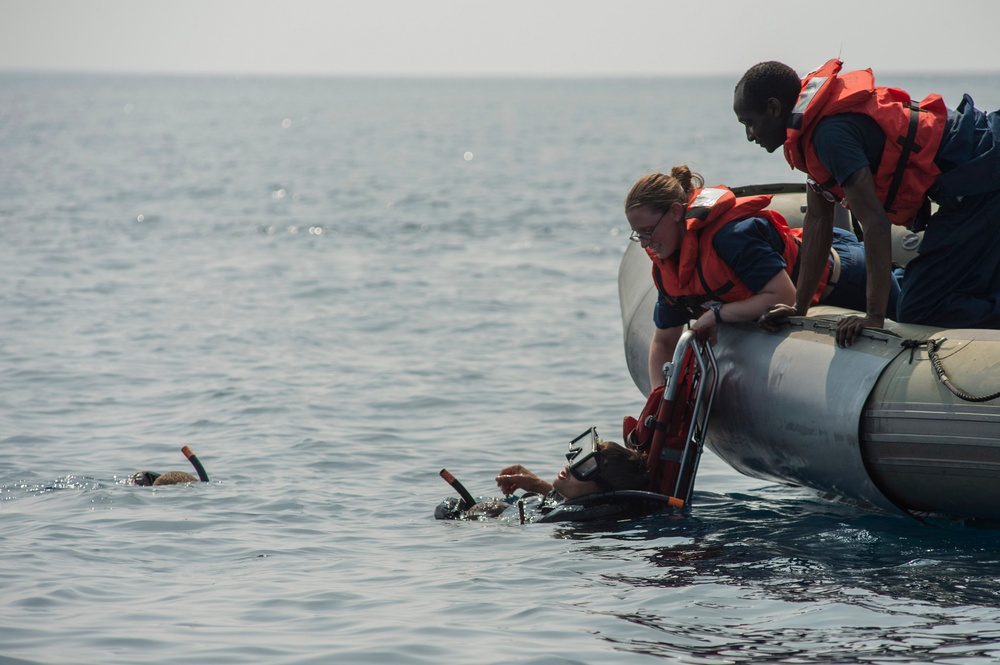 USS Germantown operations