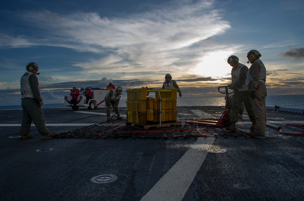 USS America operations