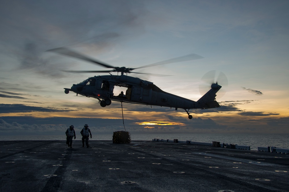 USS America operations