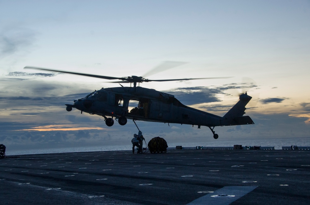 USS America operations