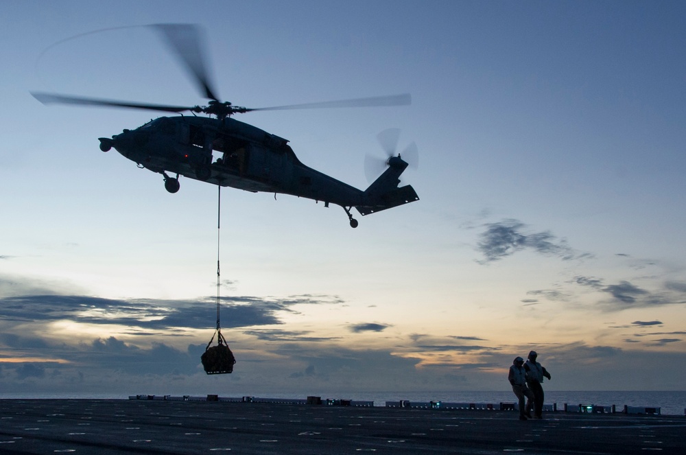 USS America operations