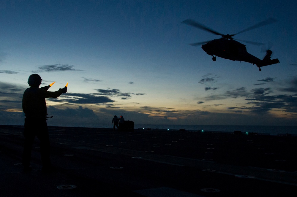 USS America operations