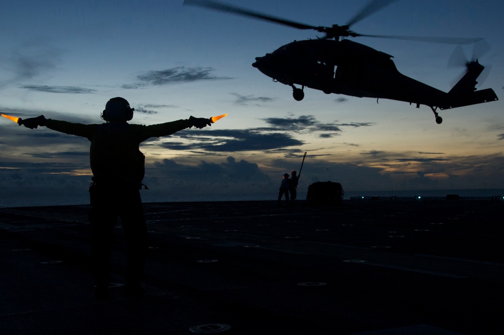 USS America operations