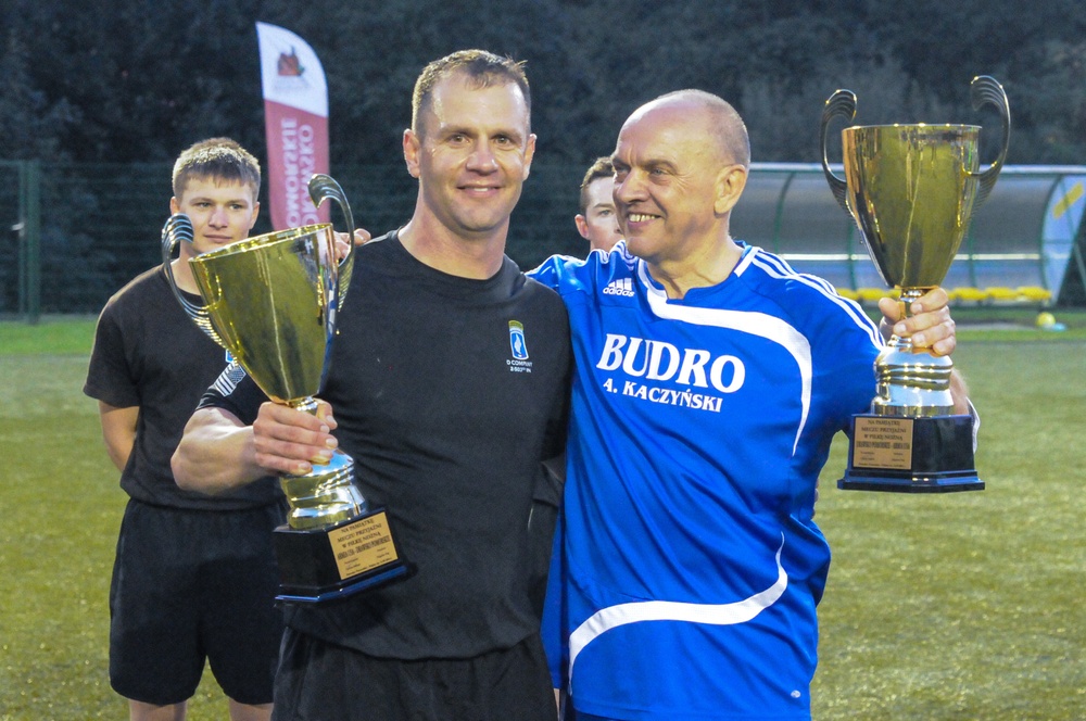 US paratroopers and Polish hosts remember 9/11 with a soccer match