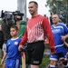 US paratroopers and Polish hosts remember 9/11 with a soccer match