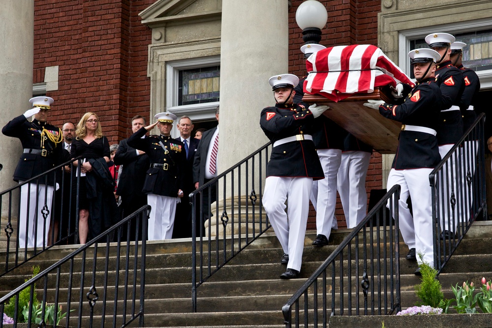 Funeral Service for Ret. Marine Corps Gen. Carl E. Mundy, Jr.