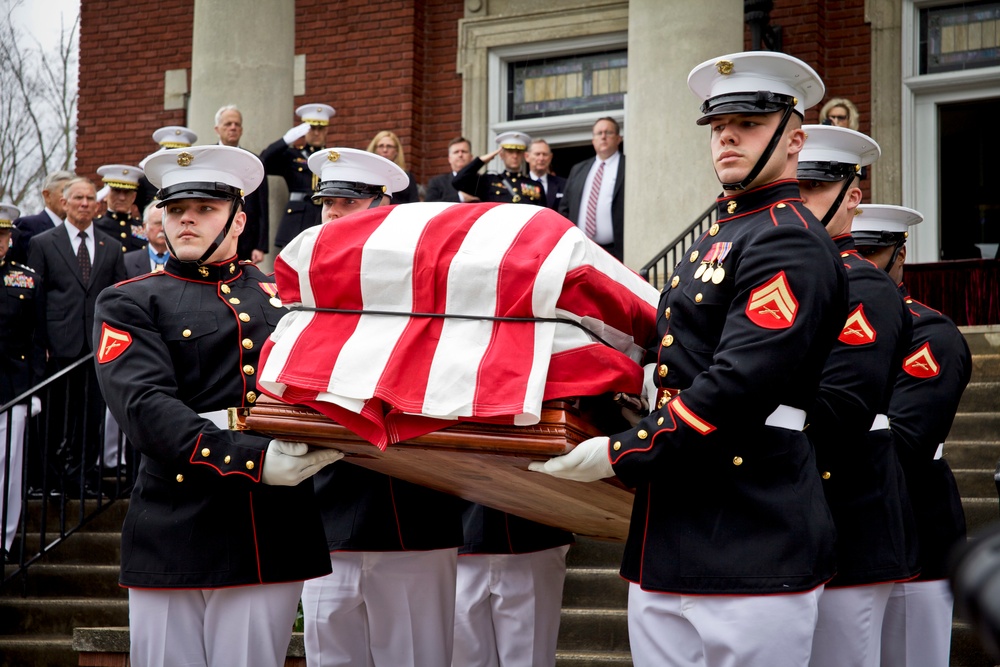 Funeral Service for Ret. Marine Corps Gen. Carl E. Mundy, Jr.