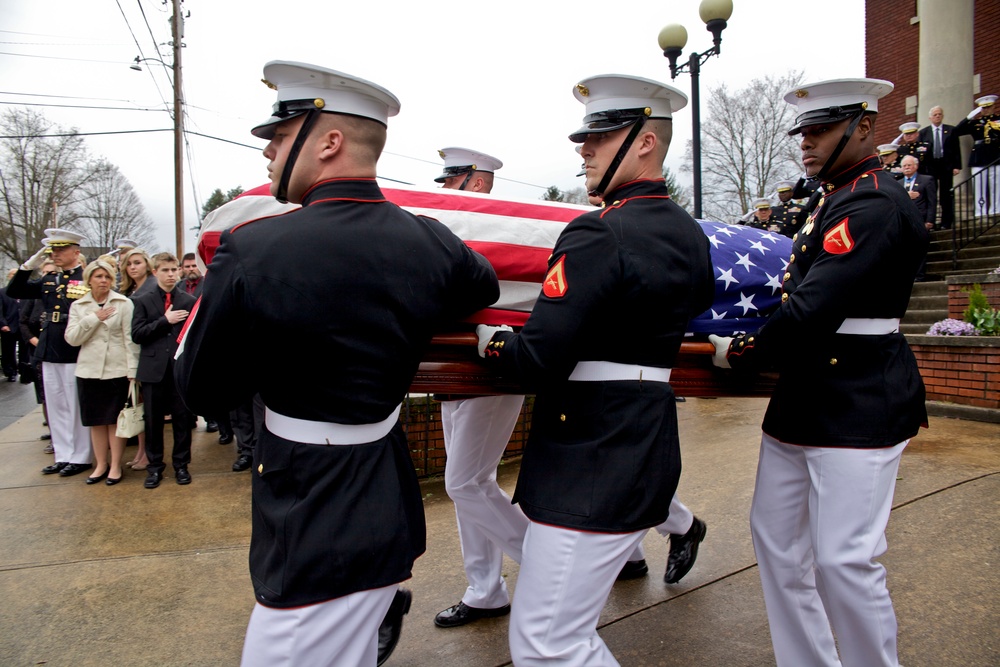 Funeral Service for Ret. Marine Corps Gen. Carl E. Mundy, Jr.