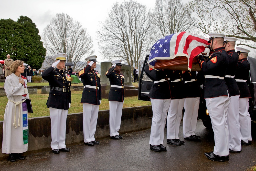 Funeral Service for Ret. Marine Corps Gen. Carl E. Mundy, Jr.