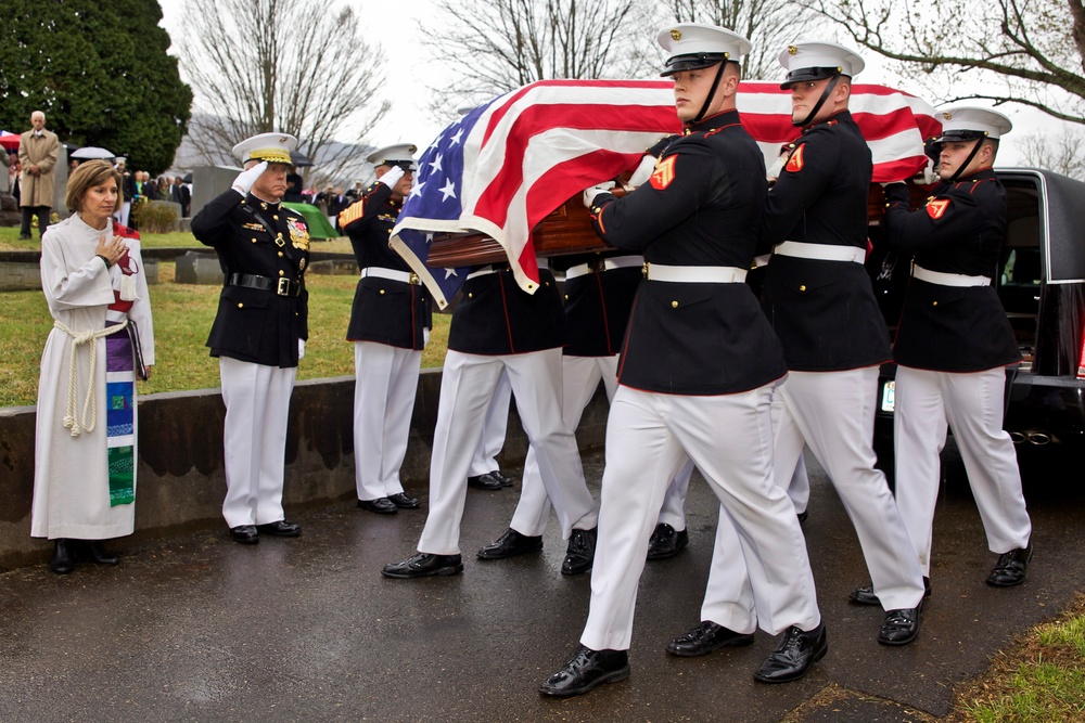 Funeral Service for Ret. Marine Corps Gen. Carl E. Mundy, Jr.