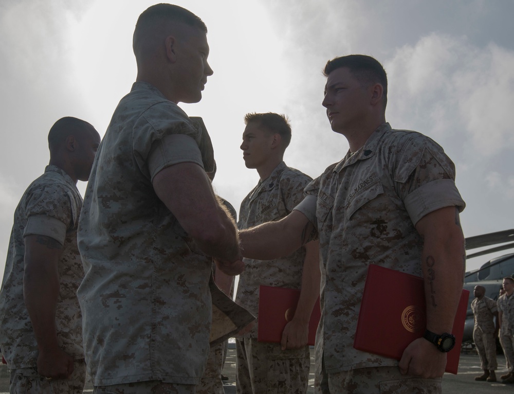 Mesa Verde Marines recognized for hard work