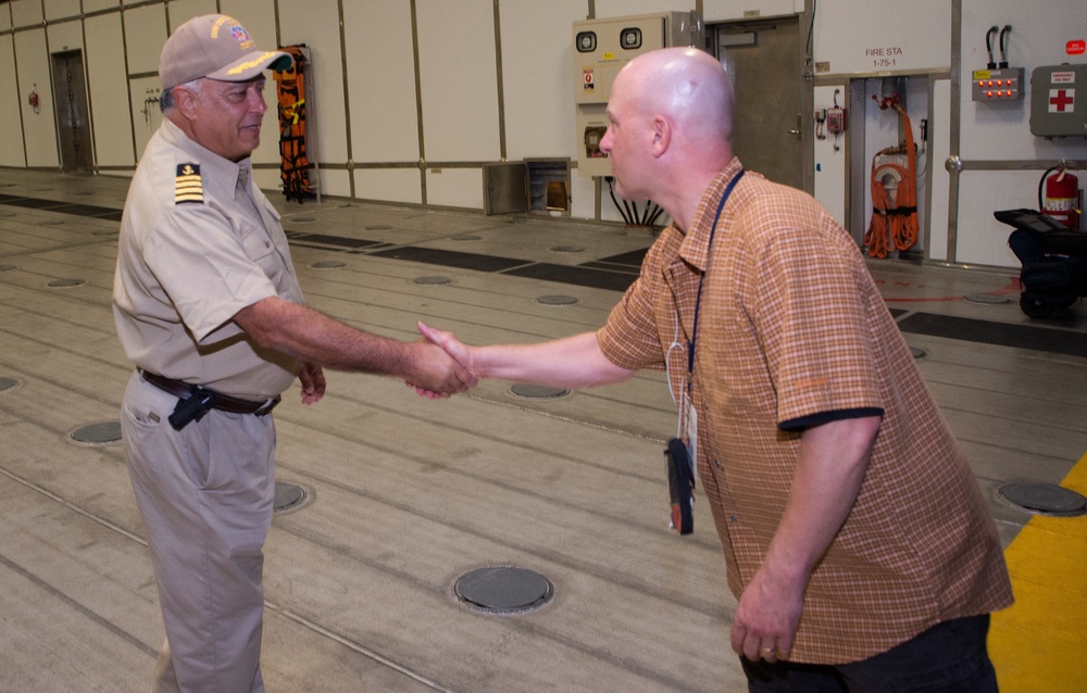 Interview on the USNS Choctaw County