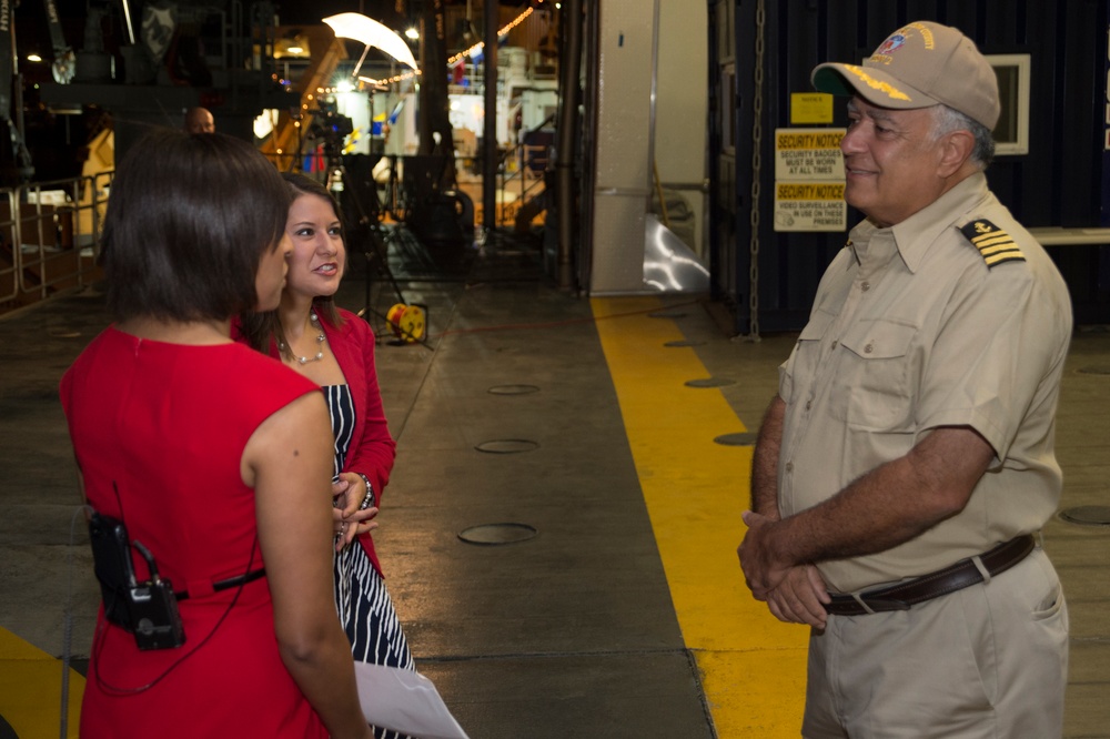 Interview on the USNS Choctaw County