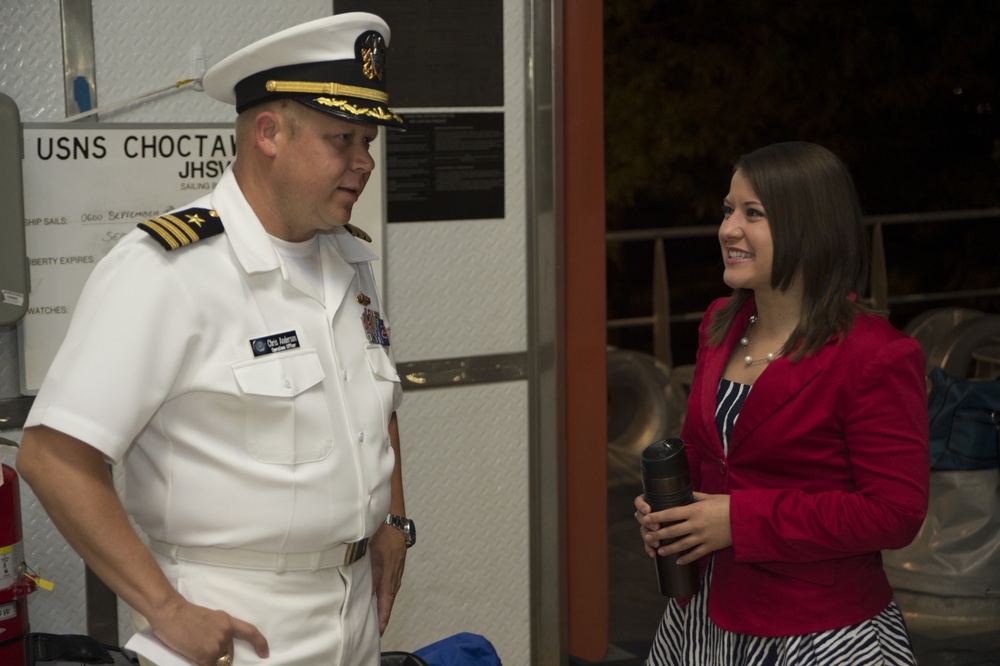 Interview on the USNS Choctaw County