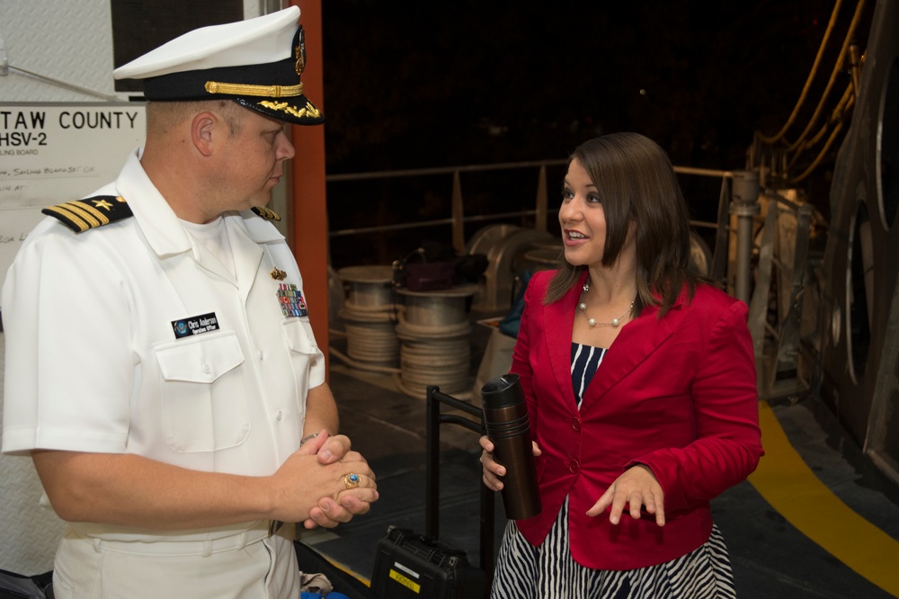 Interview on the USNS Choctaw County