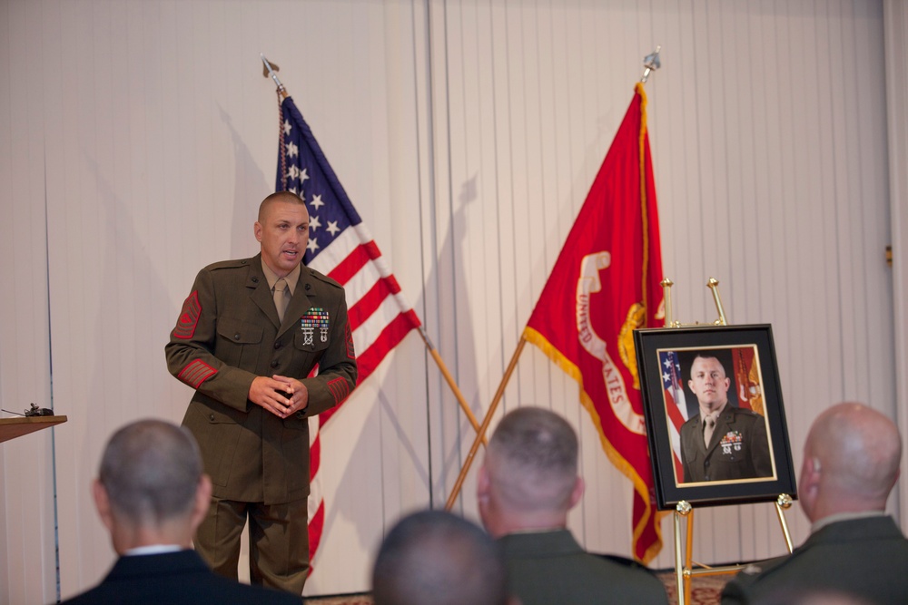 LtCol. Andrew P. Reed USMC Memorial Service