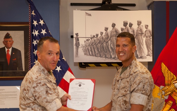 LtCol David E. Jones Promotion