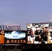 Marine Corps Band performs at Yankee Stadium