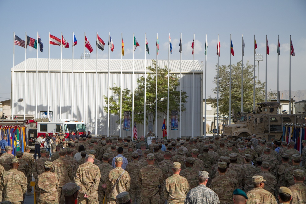 10th MTN holds 9/11 remembrance ceremony in Afghanistan
