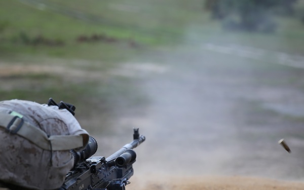 Marines assault Range P28 aboard Fort A.P. Hill