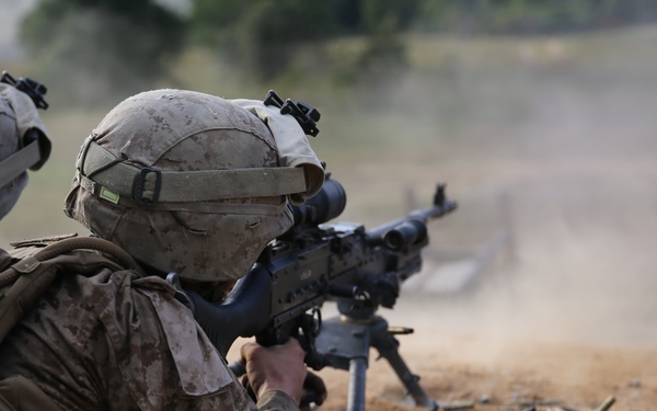 Marines assault Range P28 aboard Fort A.P. Hill