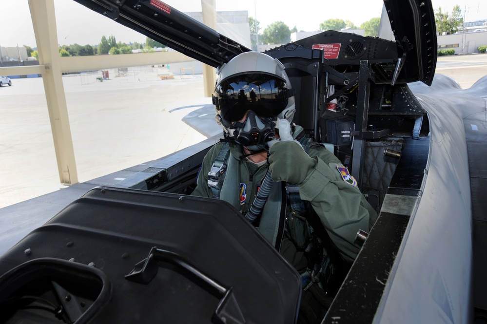 Oregon adjutant general F-15 flight