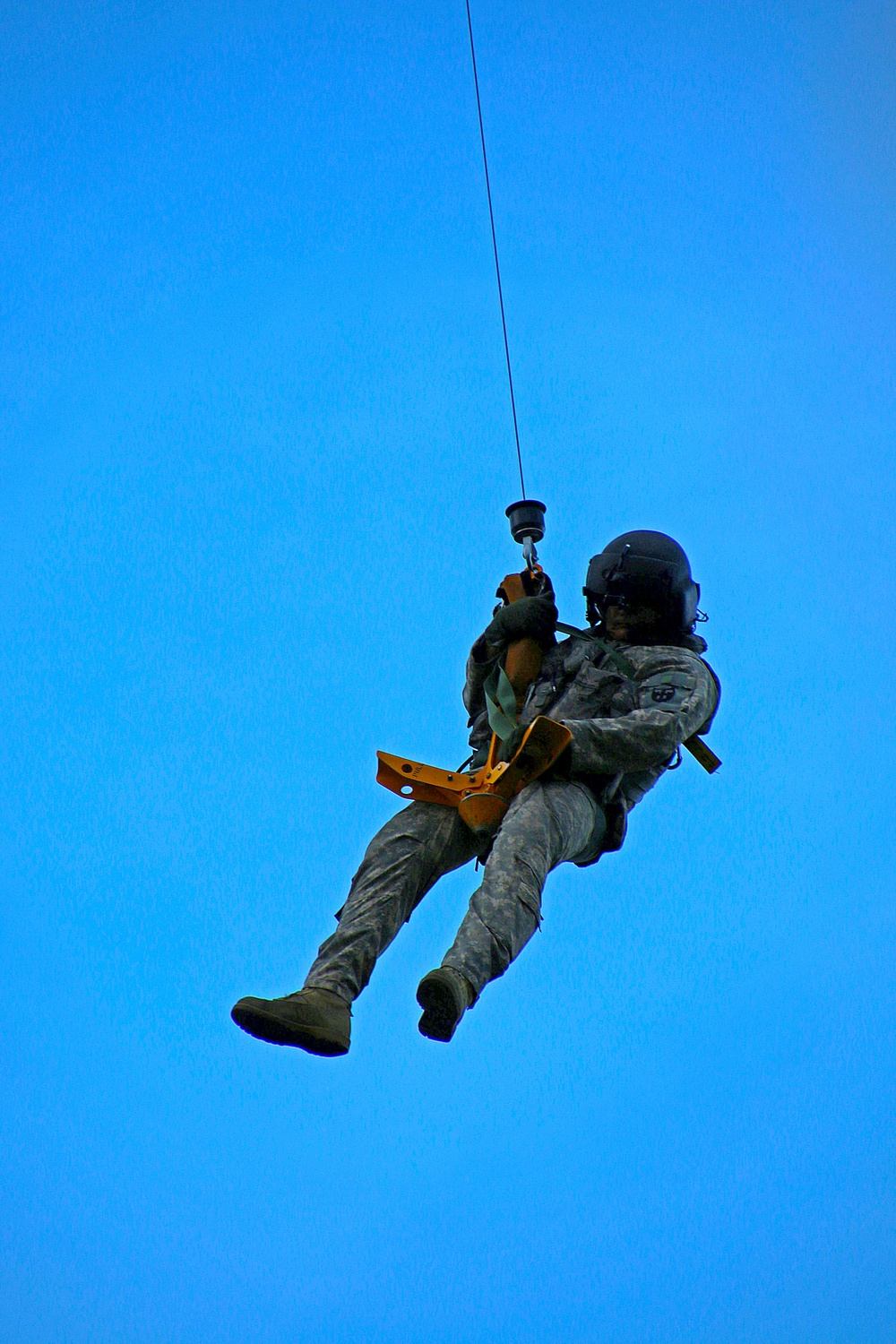 PRNG Black Hawk Rescue Hoist System training