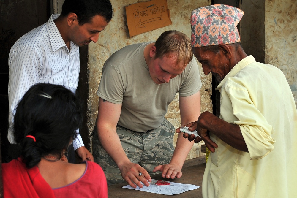 Operation PACANGEL-Nepal provides essential medical care