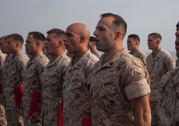 22nd MEU completes corporals course aboard Gunston Hall