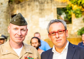 SP-MAGTF Africa 14 attends local play, breaks bread with locals