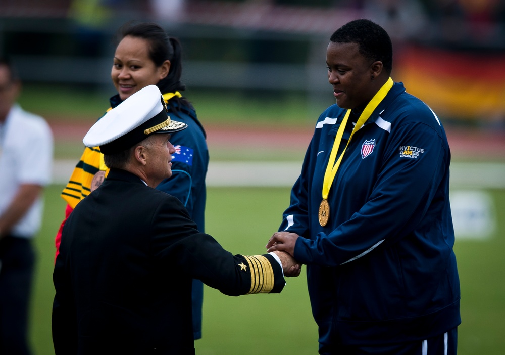 Vice Chairman of the Joint Chiefs of Staff at Invictus Games